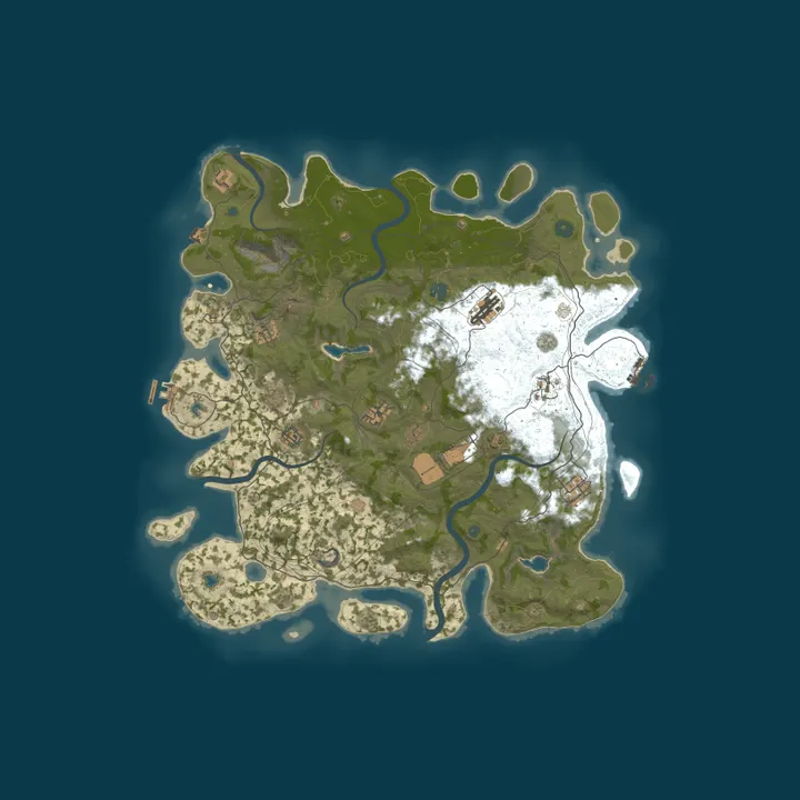 Map of HARLEY | Для новичков |  [RU/EU]
