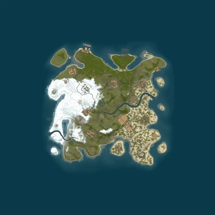 Map of QUICK RUST SEMI-CLASSIC | 2X