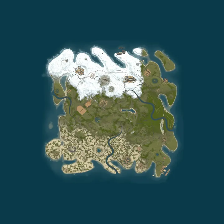 Map of Flame Rust #2 — Modded 3x (Solo/Duo/Trio) | Magic