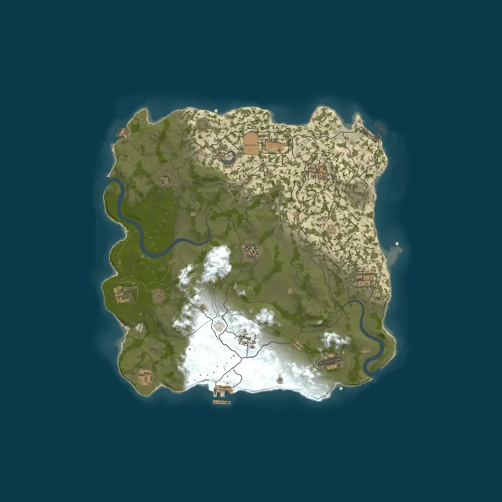 Map of [TR][EU] RUSTDEFT | Solo/Duo | Türkiye YeniOyuncu Best