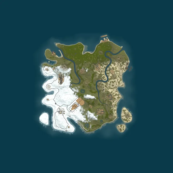 Map of My Untitled Rust Server