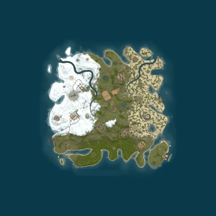 Map of Hazard's Island | Biweekly
