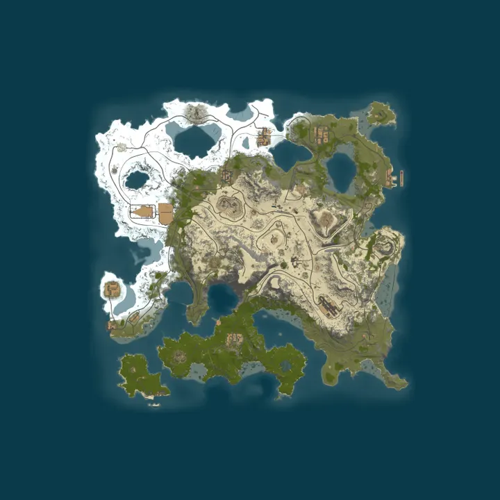 Map of (AUS)LostLands 3x