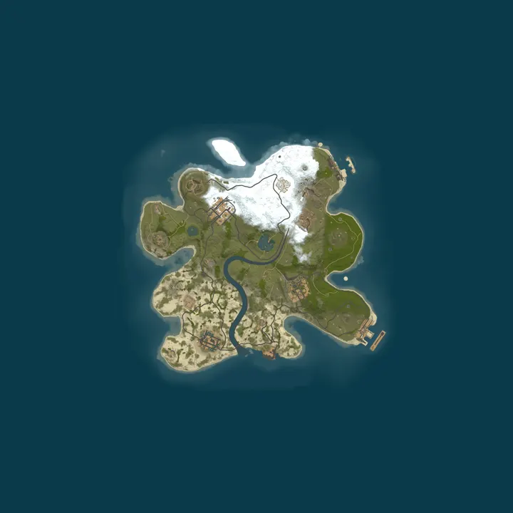 Map of Just Survive Australia