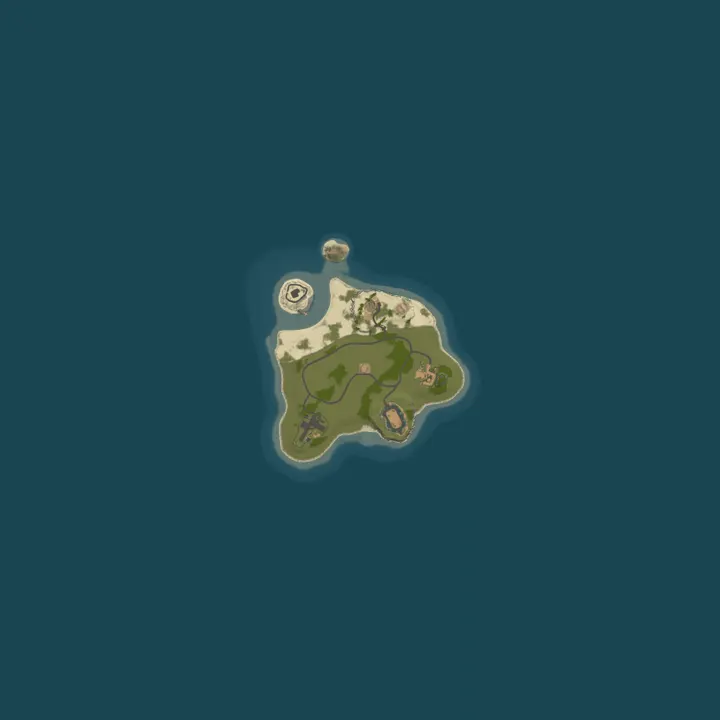 Map of [AU] Galaxy One Grid • 5x Solo/Duo