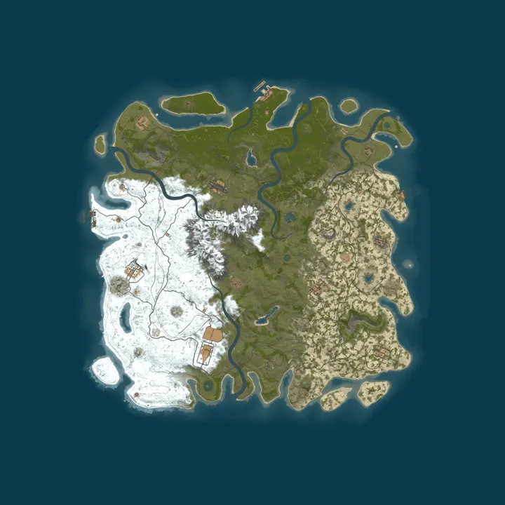 Map of [PvE] Rusted Reality • Prestige Skilltree • Cases • Raid 