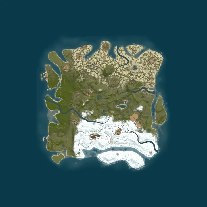Map of West Coast Rust GG