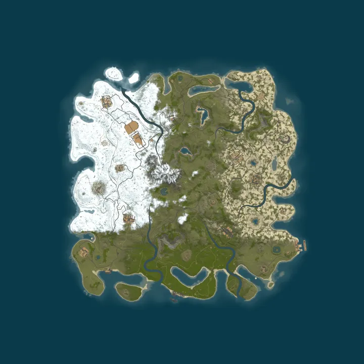 Map of Pure Vanilla
