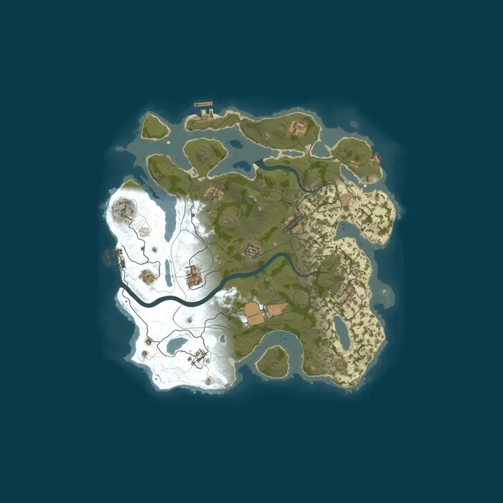 Map of HollowServers.co 2x Solo/Duo/Trio | JUST FULL WIPED