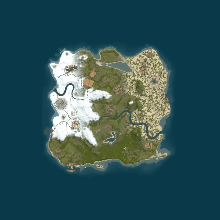 Map of US RustLife.net | SOLO ONLY | Mondays | Noob Friendly