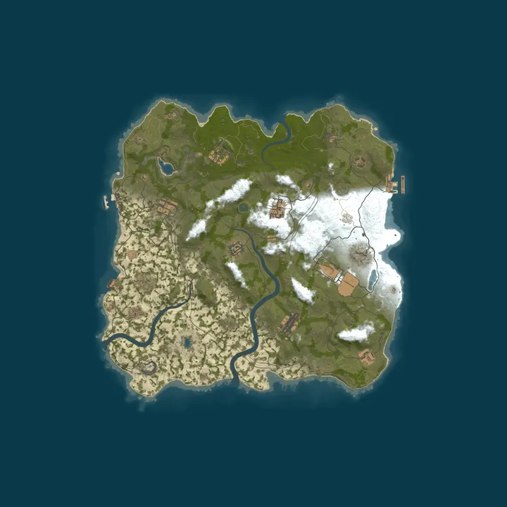 Map of US RustLife.net | Solo/Duo | Fridays | Noob Friendly