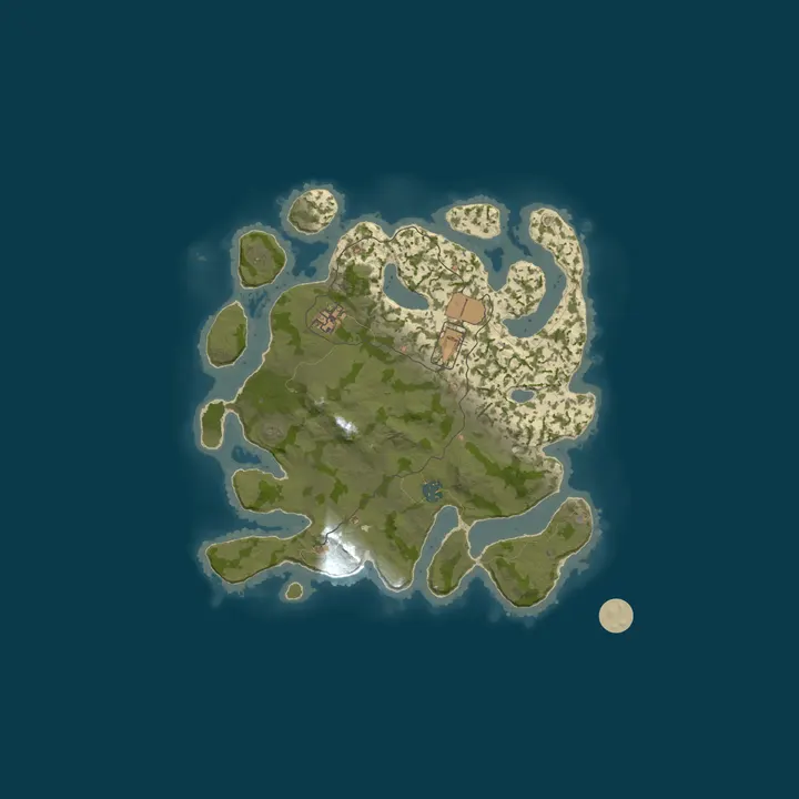 Map of EU FunServer x10000000000|PVP|BATTLEFIELD|SKINS|KITS|TP|MAZE|MI