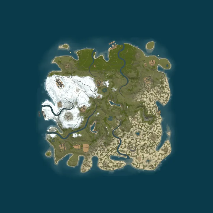 Map of The Realm of the Four Guardians