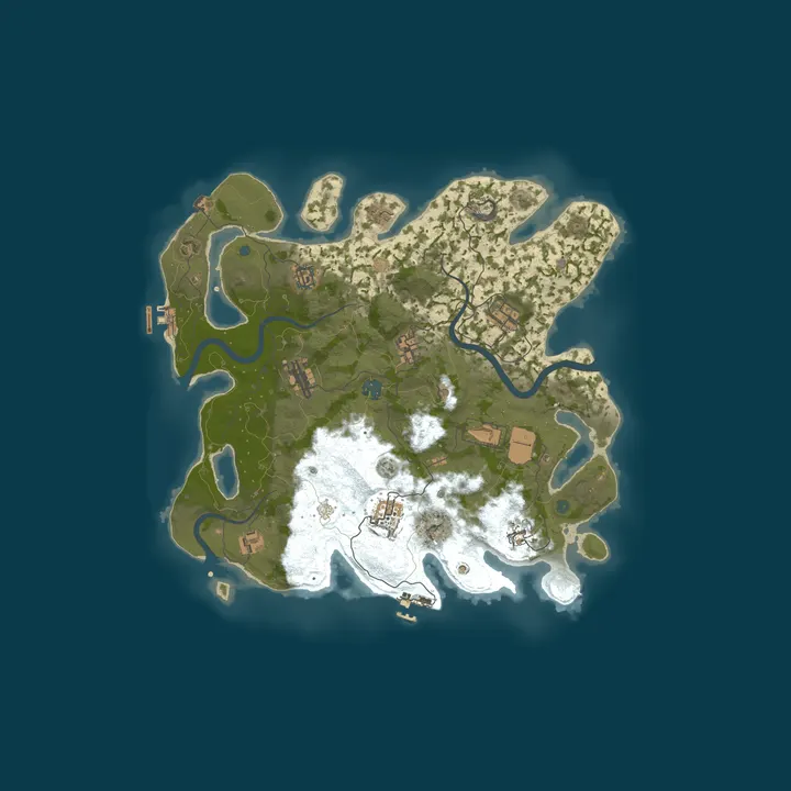 Map of My Untitled Rust Server