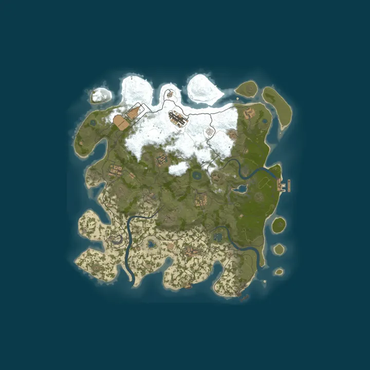 Map of AoW 2X Mondays, Solo-Duo, 2X, Better Loot
