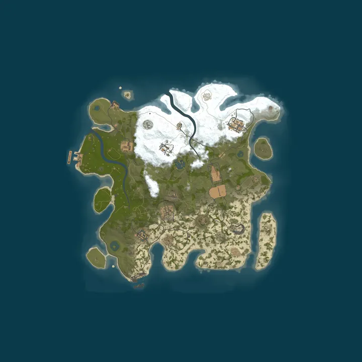 Map of Standard Deviation- PvE, No Decay, survival variable.
