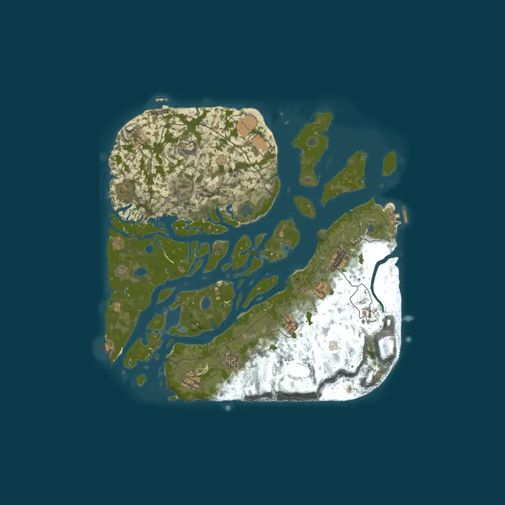 Map of [US] ZULU  // PVE-PVP