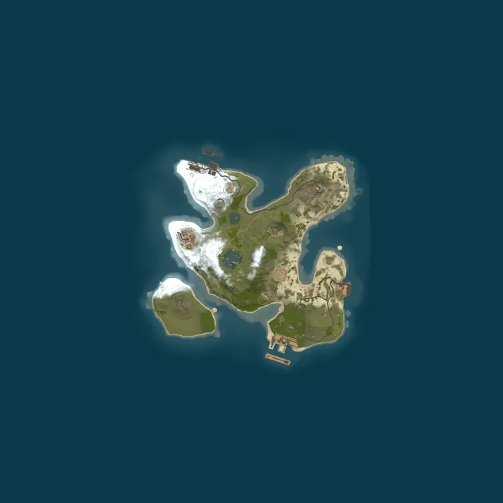 Map of A Rust Server