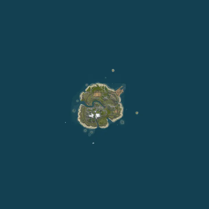 Map of [US] ForgeRust PvP | No BP Wipe | All BPs | Kits | Monthly
