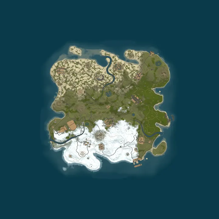 Map of EverGreene PvE | Development