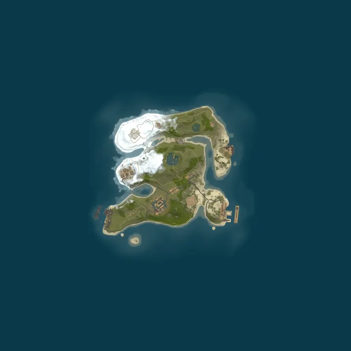 Map of Rusty server