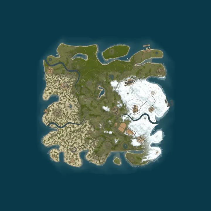 Map of Austin Texas Vanilla Noobs