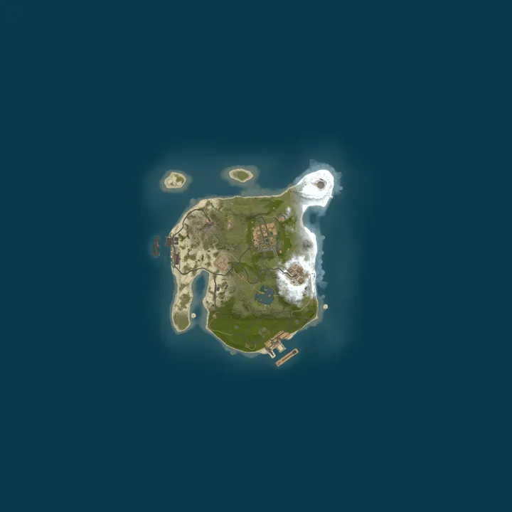 Map of Pine Hosting - Rust Server