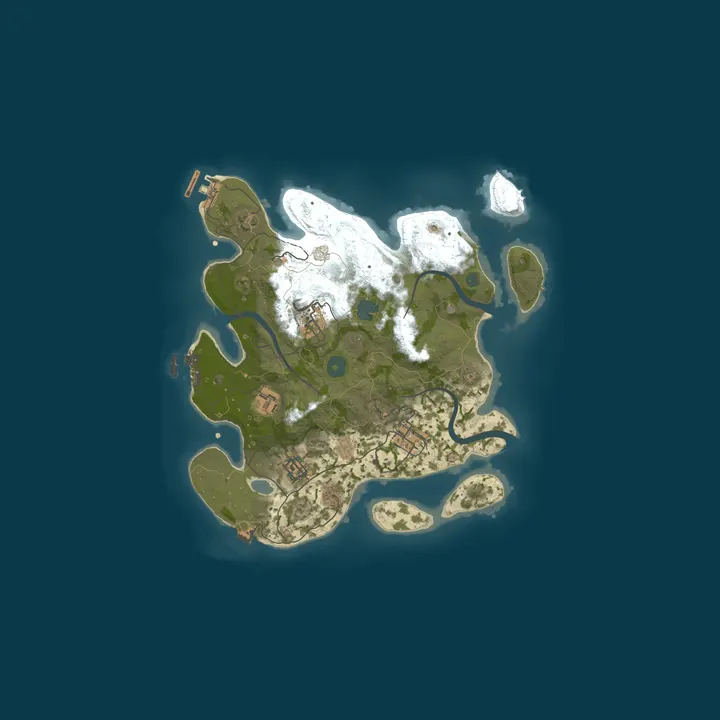 Map of My Apex Rust Server