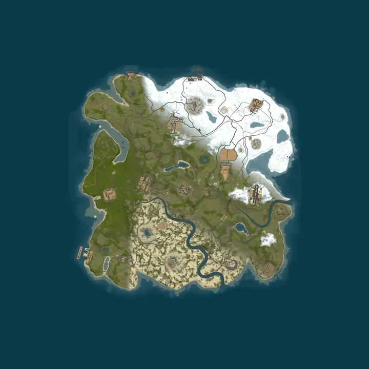 Map of The Salt Mines (Official) Duo Trio Quad | 2x |