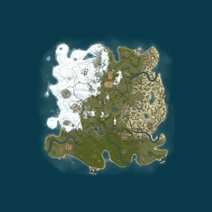 Map of Let's Go! US |10X TruePVE|RaidableBases|24/7DeepSea|MyMini|Free