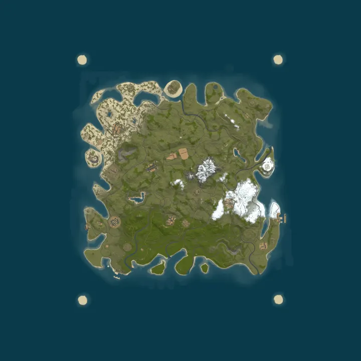 Map of [US] SurvivalLegends PVE 2x | Custom Items | Custom Map | Skill
