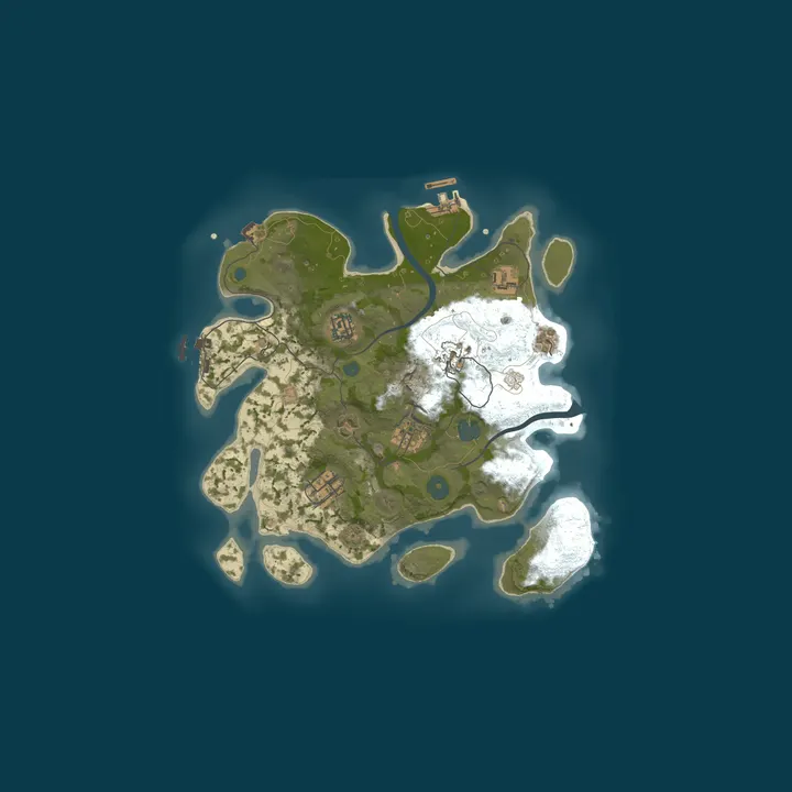 Map of Atlantis 2.0 (US-East, Testing)