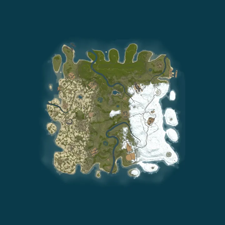 Map of Xens Rust Server