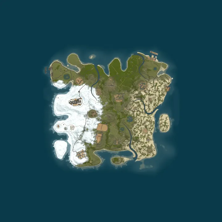 Map of WARBORN 3X SOLO/DUO