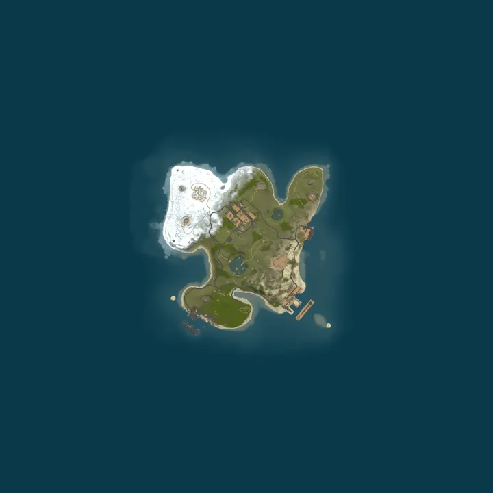 Map of Bubu Rust Server