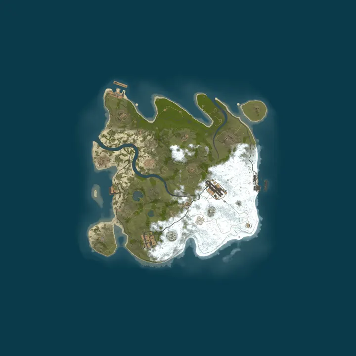 Map of SwissRust | D-A-CH | 2x | Solo/Duo/Trio | PVP | Friday Wipe