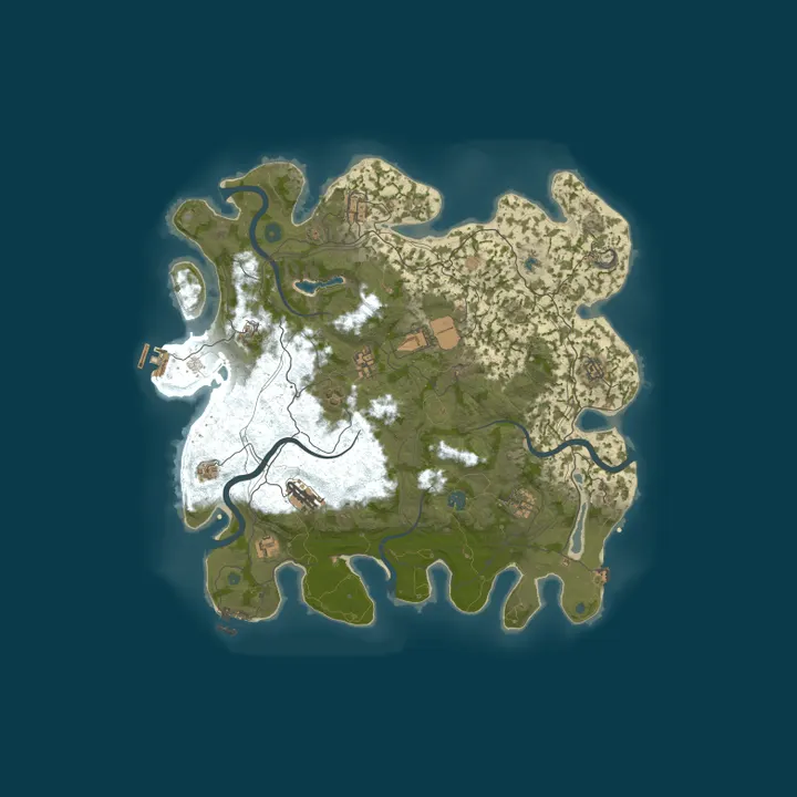 Map of 404 RUST /ДЛЯ НОВИЧКОВ /СИБИРСКИЙ 11.10