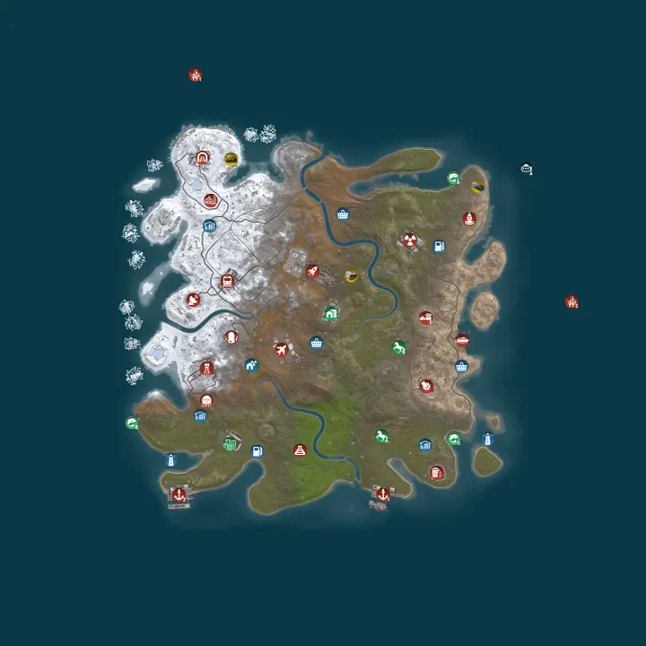 Map of Magic Rust #30 — Modded 2x (Solo/Duo) | Pyccкий