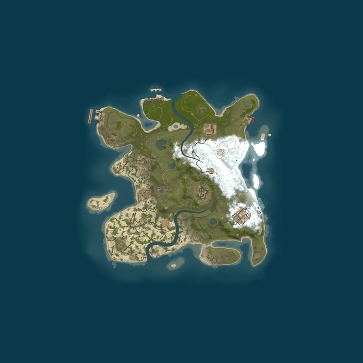 Map of The Goose Server