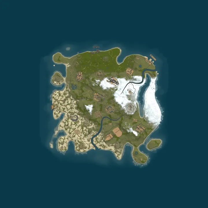 Map of Holy Rust | x2 Main | WIPE 02/10