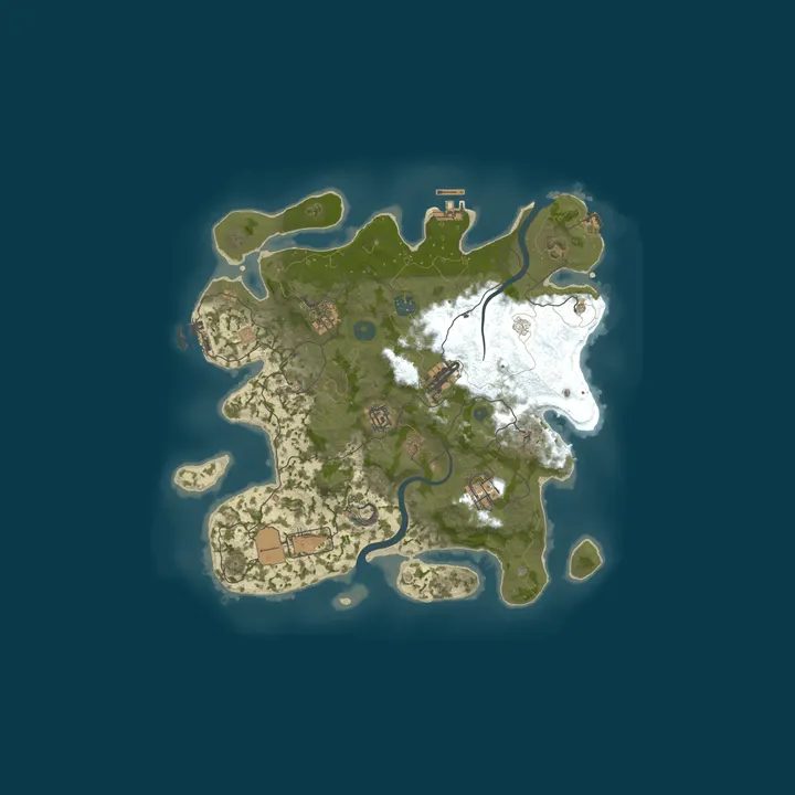 Map of RUSTARK X2 | NOLIMIT [EU] | WIPE 23.10