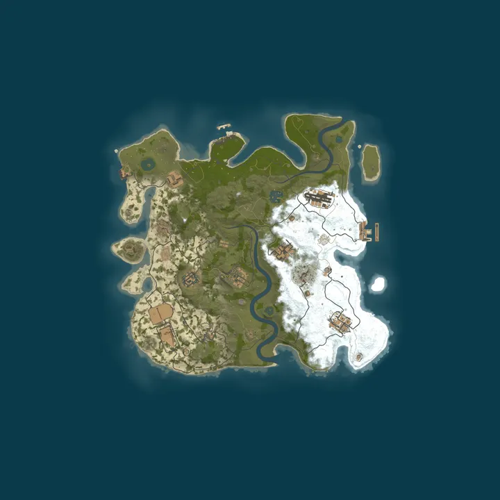 Map of 4Netplayers Mikes Freunde