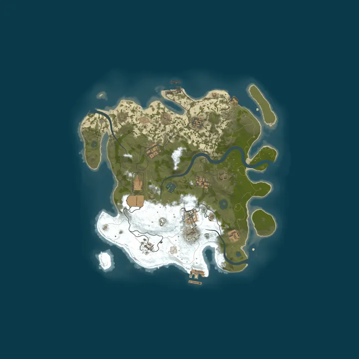 Map of Rust ESP 2026 vanilla
