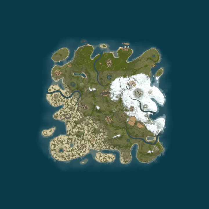 Map of MCPEhost.ru Server