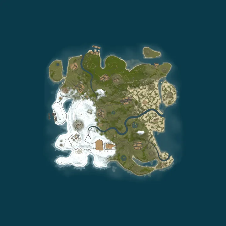 Map of Test server
