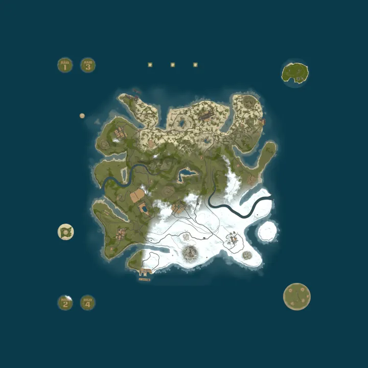 Map of [LATAM] [BR] RUSTALIA PVE | Wiped: 13d 2h