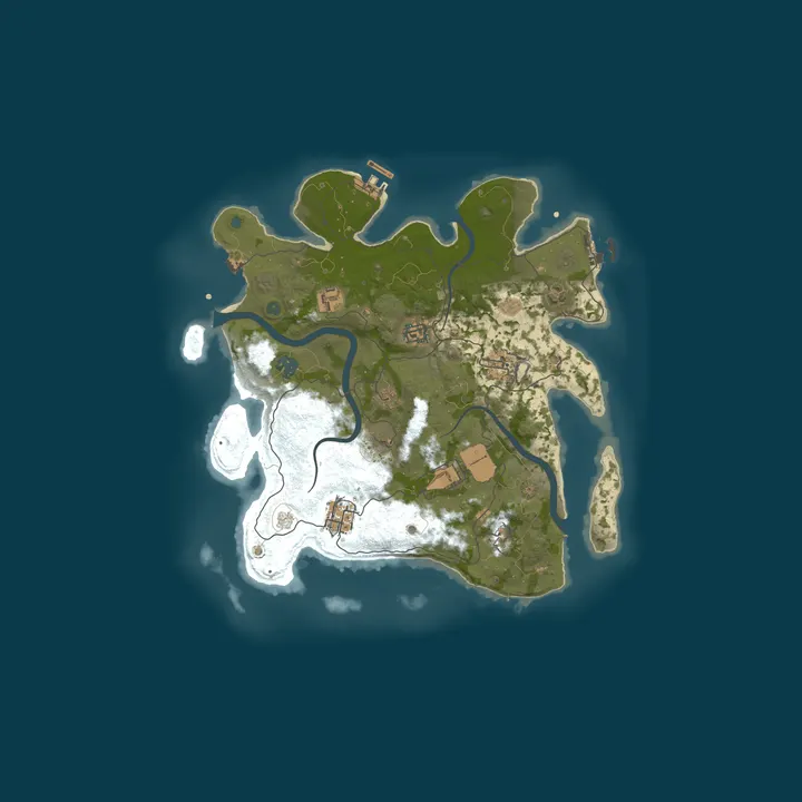 Map of LionForge Vanilla #1