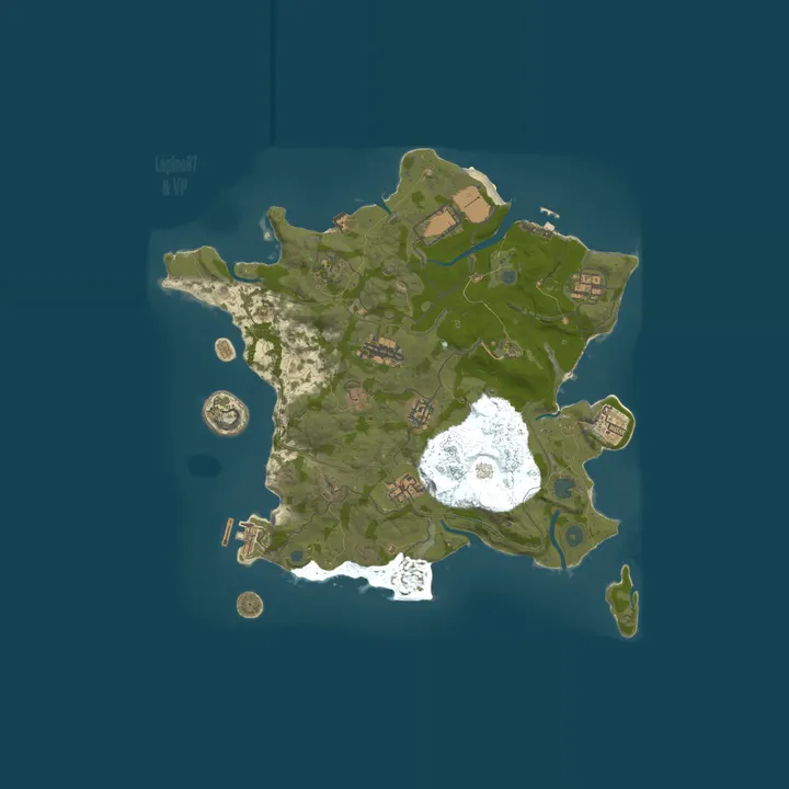 Map of !!FR/l'ile Des Debutants-Solo/Duo/Trio/-Vanilla!!