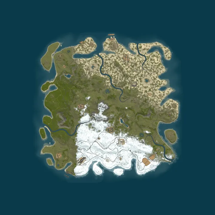Map of [EU] The Hive - Last Survivor