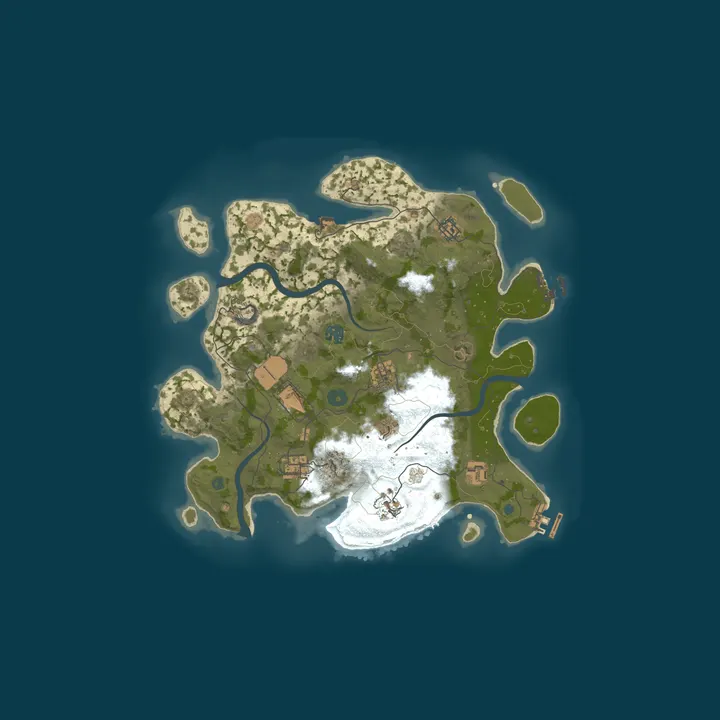 Map of BEAMS.GG | US | Solo/Duo/Trio | Vanilla | Weekly Thursday